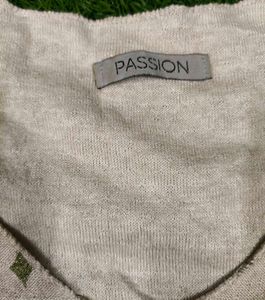 Diamond Pattern Long Sleeve Sweater