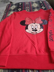 Minnie Mouse Red Sweatshirt