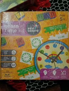 pack of 2, learn time kit &amp; mould and paint