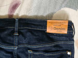 Dark Wash Denim Jeans