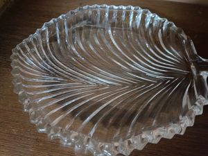 Glassware Fruit Plate 2 Pieces +Combo Chocolate Ja