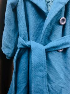 Blue Puffed Jacket