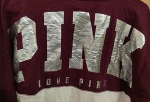 ✨Victoria’s Secret PINK colorblock sweatshirt