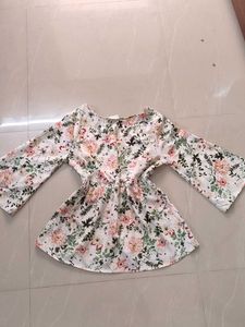 Floral Print Tunic Top – 36” Bust, Super Pretty 😍