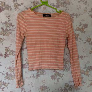 Striped Long Sleeve Top