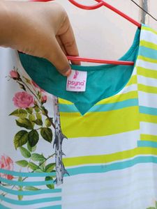 Digital Print Floral Kurta