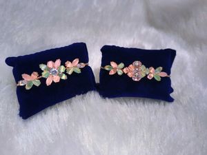Floral Crystal Bracelet