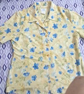Vintage Floral Button-Down