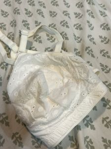 White Non- Padded Bra