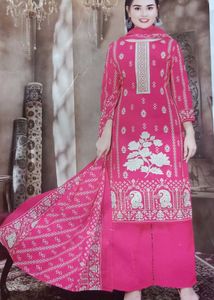 Printed Dress Material