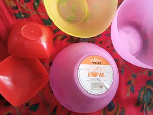 Plastic Bowl And Pasty Box