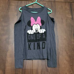 Minnie Mouse Cold Shoulder Tee