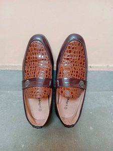 Brown Leather Loafers