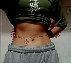 custom goth Waistchain