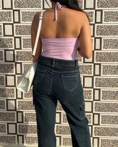 Lilac Halter Top