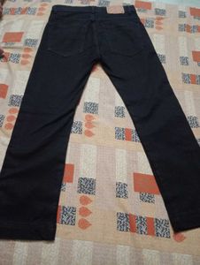 Black Straight Leg Jeans