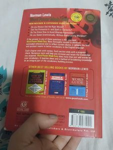 A vocabulary building book