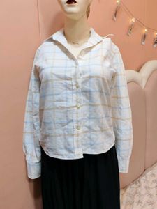 White Full Sleeves Shirt