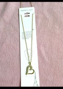 SALE 🆕🎅🎄stainless steelHeart Pendant chain