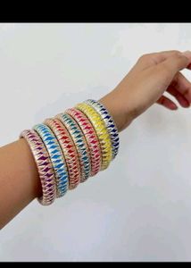 Gota Patti Bangles 💗