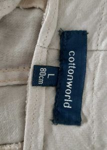 Linen Blend Pants/ trousers women