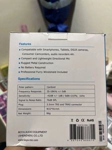Boya Mic Clear Audio Remove Background Noise