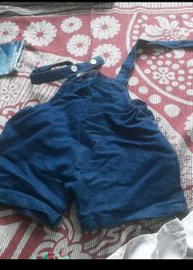 Shaded  Jeans Pant And Beautiful Mustard Yellow  Short  And  Like New   Dongre Jeans Short