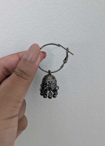 Oxidised Jhumkas