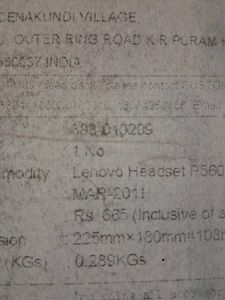 LENOVO HEADSET