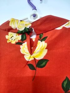 FLORAL TOP FORMAL WEAR