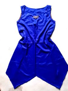 Royal Blue Sleeveless Dress