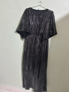 Metallic Maxi Dress