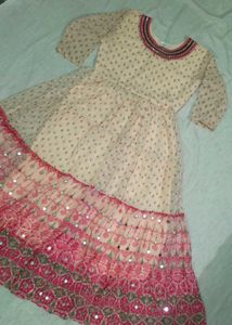 Beautiful Gawn With Laggie &amp; Dupatta