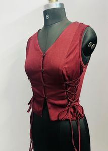 Maroon Top