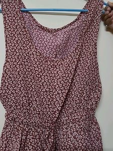 Floral Dress New Without Tag