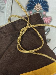 Embroidered Brown Blouse