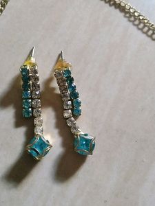 Blue Stone Jewellery Set