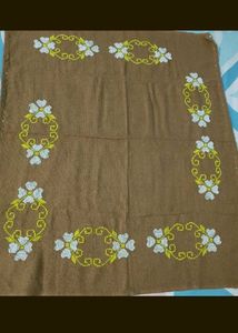 ₹200Embroidered Brown Cloth