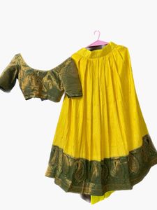 Yellow Lehenga Choli Set