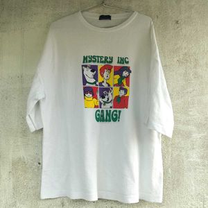 mystery inc. graphic oversized tee ✧