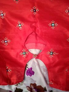 Most Demanding Red Kurta Set In Very Good Conditio