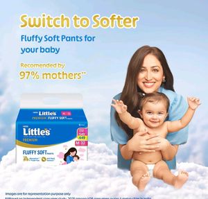 Pant Style Baby Diapers +  Free  Feather Diaper
