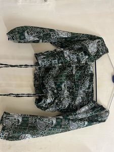A Beautiful Floral Crop Top