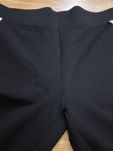 Side Striped Pants/Jeggings - Black