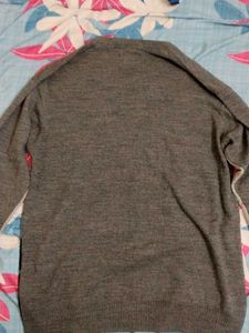 Striped V-Neck Sweater