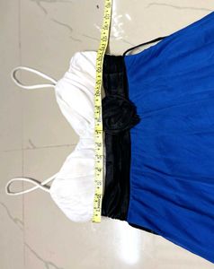 sleeveless spaghetti strap dress