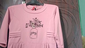 Pink Joy Floral Dress