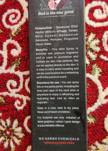 BADMAN Premium Wild Oud Mist Spray