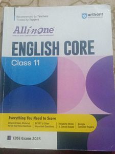All In One English Core Class 11 - CBSE