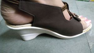 Women&#39;s Korean Casual Wedges Heel Footwear .